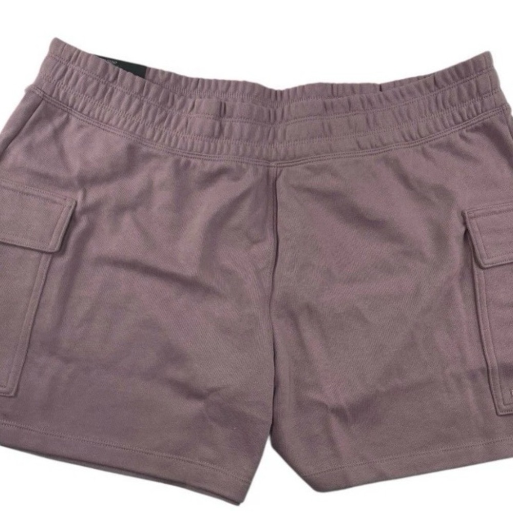 DKNY Women's French Terry Classic Fit Ultra-Soft Cargo Short NWT